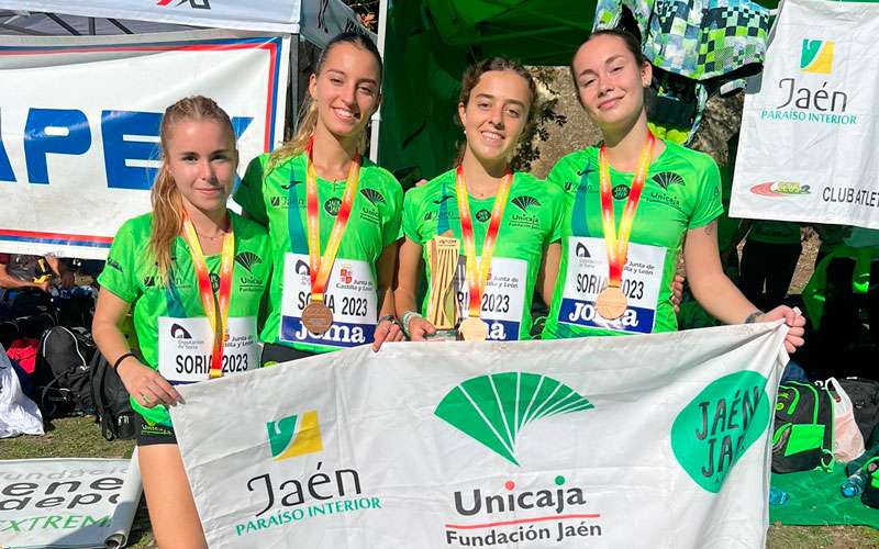 El Unicaja Atletismo, bronce en el Nacional de Cross por clubes femenino sub’20