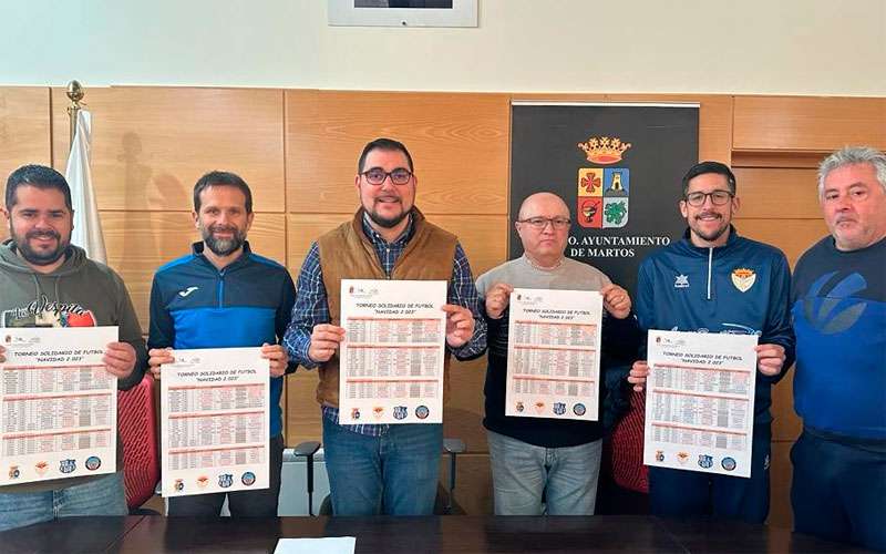 Los clubes de fútbol de Martos sacan su lado más solidario