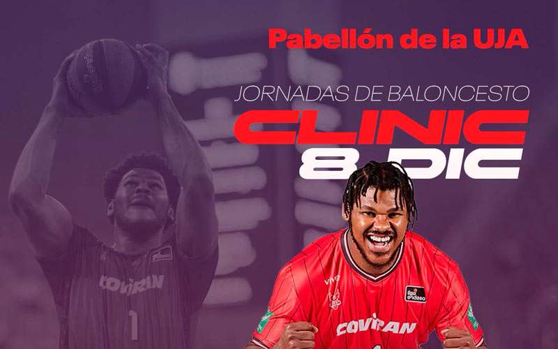 Jaén CB celebra un 3×3 y un clínic con Javier Grande y el ex NBA Cristiano Felicio