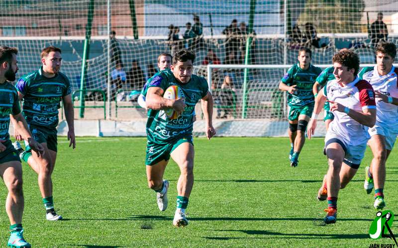 Jaén Rugby mejora su juego aunque no logra doblegar a CAR Sevilla