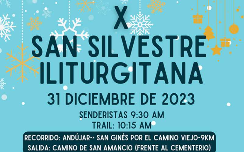 La San Silvestre Iliturgitana cumple su décima edición