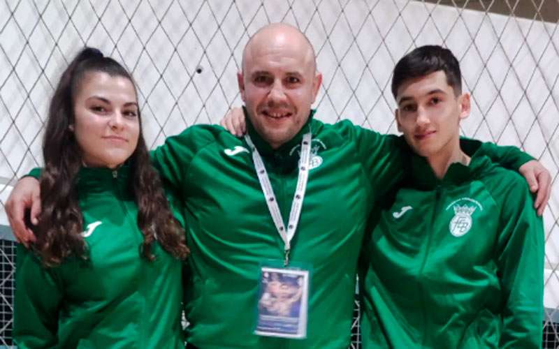 Cristina Peinado y Yeray Martínez brillan en el Campeonato de España de Boxeo