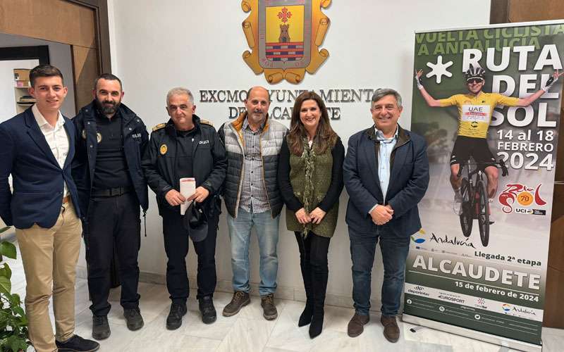 Alcaudete, final de la segunda etapa de la Vuelta Ciclista a Andalucía