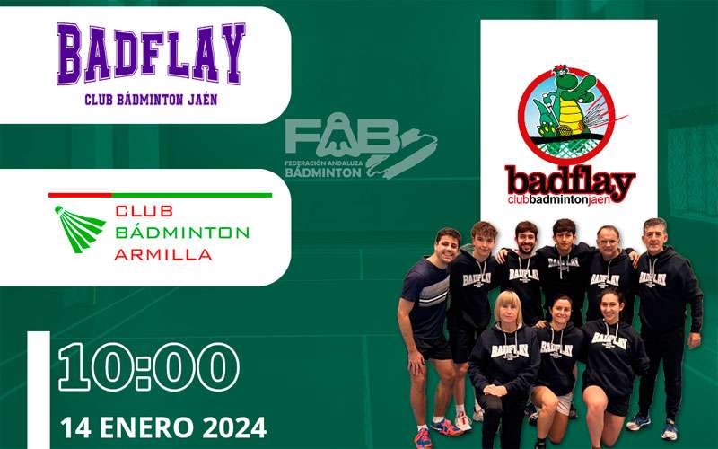 El Badflay afronta el primer duelo de semifinales de la Liga Andaluza de Bádminton