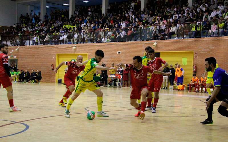 Jaén FS sigue con su puesta a punto con otro amistoso en Torredelcampo