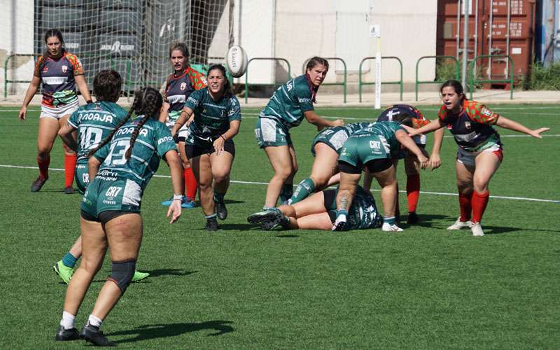 La falta de efectivos lastra a los equipos de Jaén Rugby en Liga Andaluza