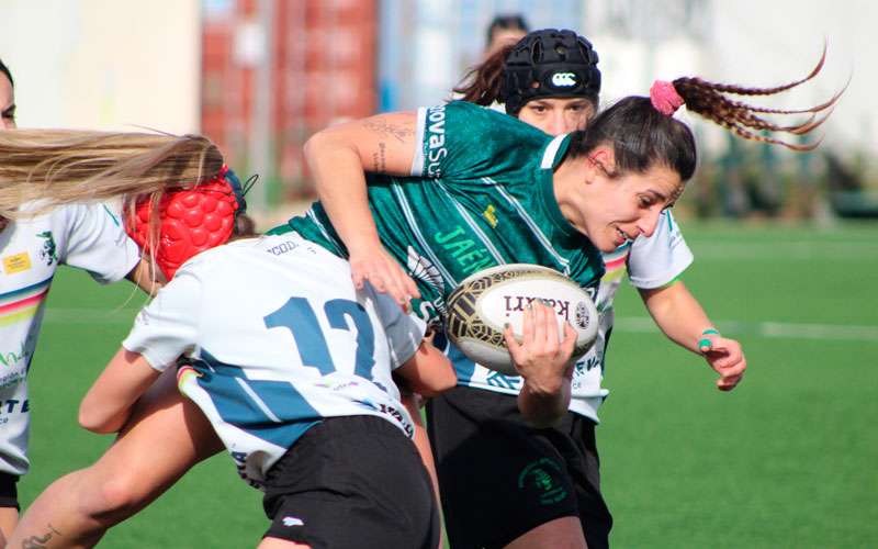 Jaén Rugby Femenino cosecha un empate que sabe a poco