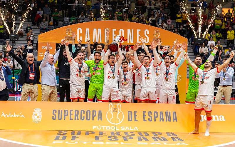 Jimbee Cartagena, campeón de la Supercopa de España en el Olivo Arena