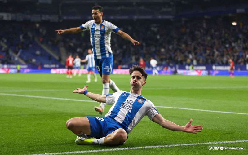 Gol de Aguado para poner al Espanyol tercero