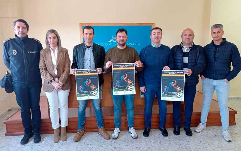Linares acogerá el Campeonato Nacional de Fútbol-7 de Policías y Bomberos