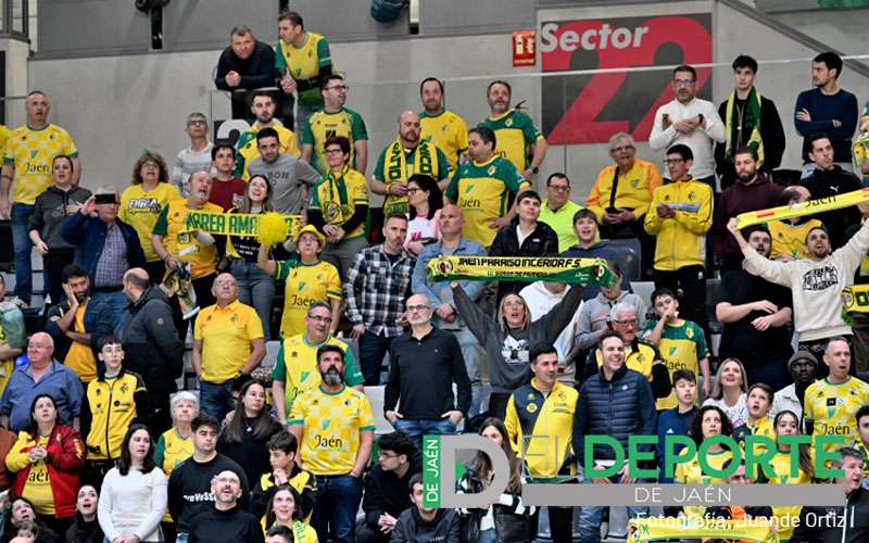 La afición en el Olivo Arena (Jaén FS – Osasuna Magna)