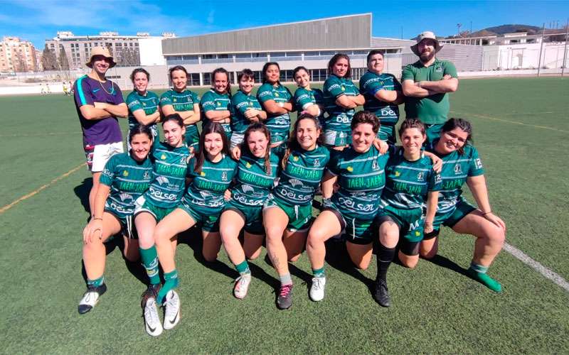 Jaén Rugby Femenino no se arruga frente al líder