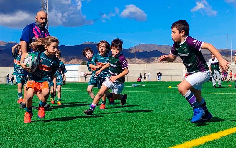 Balance positivo para los equipos de la Escuela y Academia de Jaén Rugby