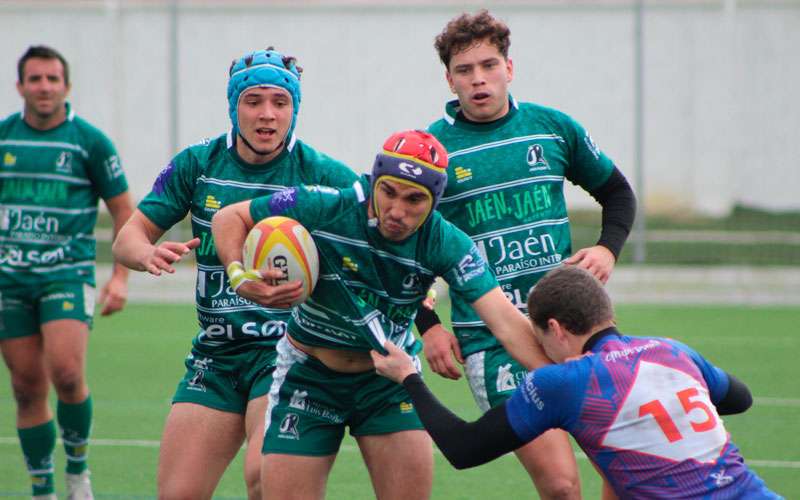 Jaén Rugby muestra su mejoría en el duelo ante Majadahonda RC