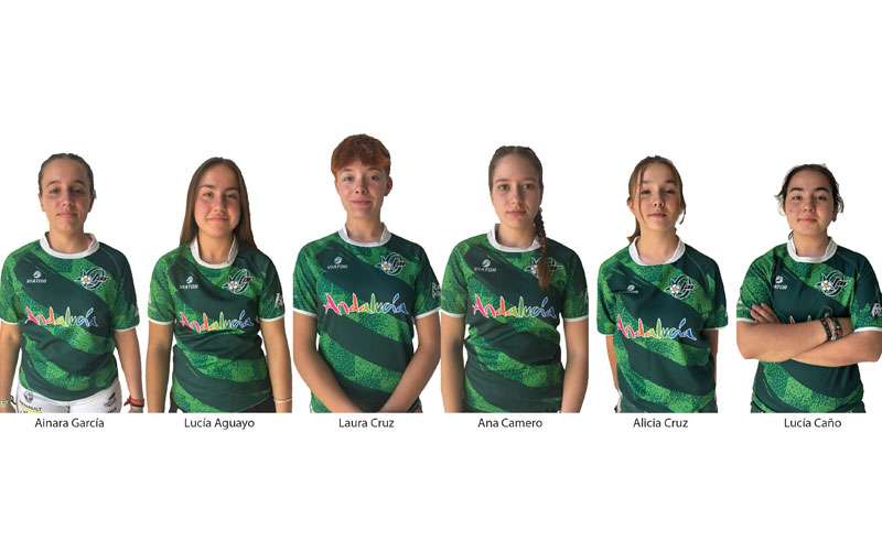 Seis jugadoras de Jaén Rugby, convocadas con Andalucía M-16 y M-19