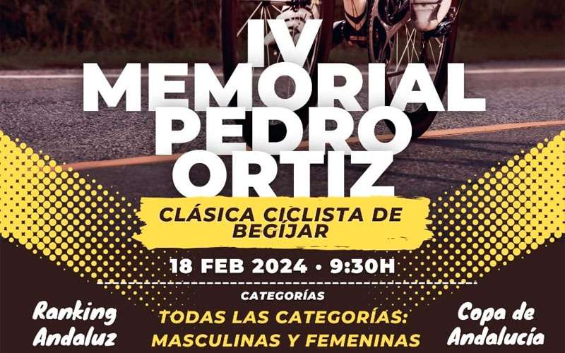 El IV Memorial ‘Pedro Ortiz’ de Begíjar, primera prueba del Circuito Provincial Jaén Carretera