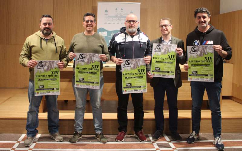 El Club ’12 leones’ presenta su XIV Reunión Motera del Renacimiento Úbeda-Jaén