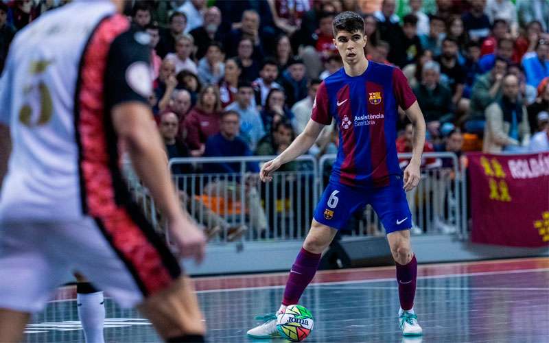 Antonio Pérez, campeón de la Copa de España con el Barça