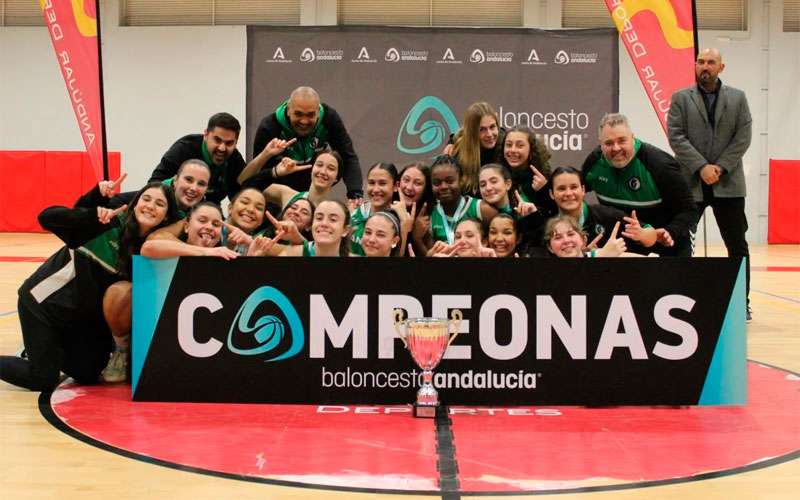 Las chicas del CB Andújar, campeonas del baloncesto provincial junior