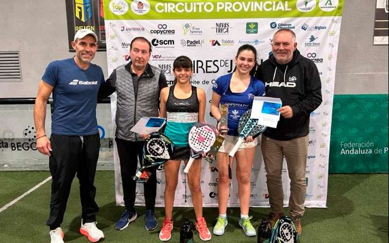 El Circuito Provincial de Pádel celebró su segunda prueba con más de cien participantes