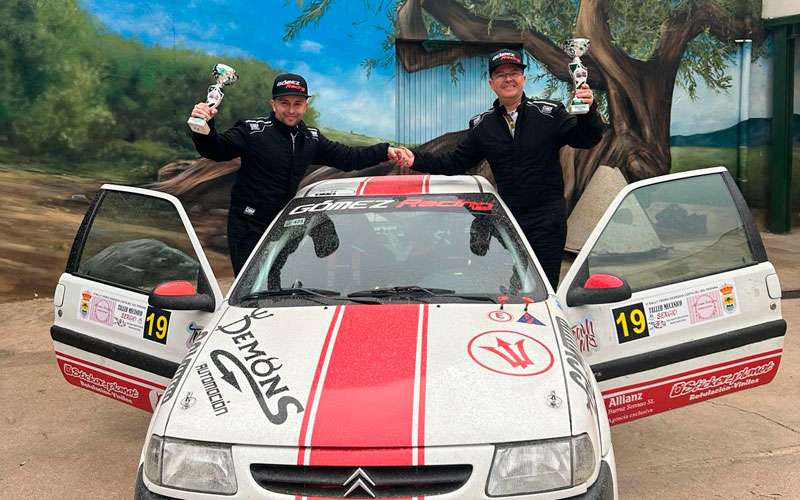 Podio para Manuel y Alejandro Gómez en el VI Rally Crono Periana