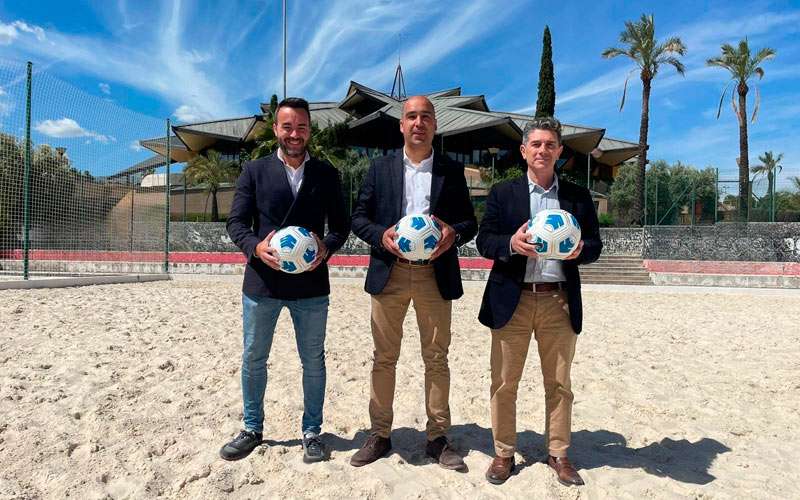 Las selecciones de Andalucía y España inaugurarán el primer campo de fútbol playa de Jaén