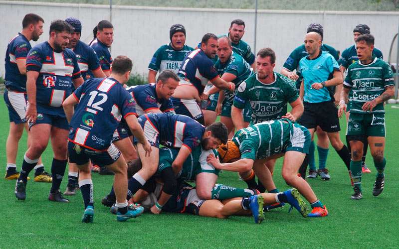 Contundente victoria de Jaén Rugby en Liga Andaluza ante CR Almería