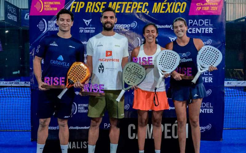 Antonio Luque, campeón del FIP Rise Metepec