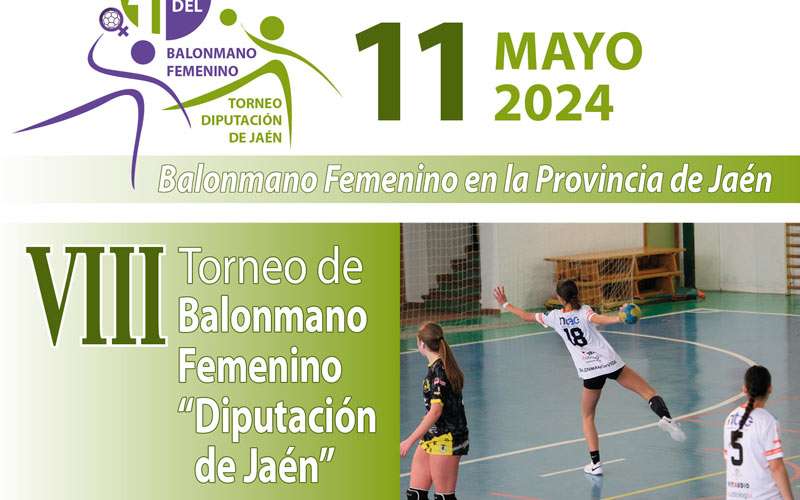 El VIII Torneo de Balonmano Femenino de la Diputación reunirá a más de 300 jugadoras