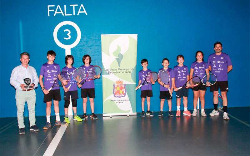 El Club Frontenis ‘Ciudad de Jaén’, al Máster Final del Andaluz en edad escolar