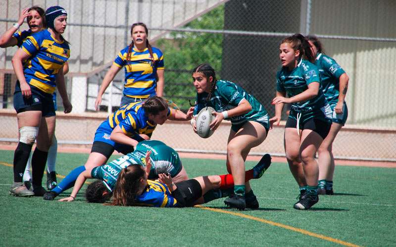 Jaén Rugby Femenino encabeza el Campeonato de Andalucía de Rugby Seven