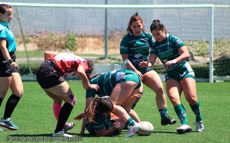 Jaén Rugby Femenino se mantiene al frente del Andaluz de Seven