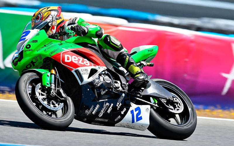 Segundo puesto para Sergio López en el Andaluz de Motociclismo