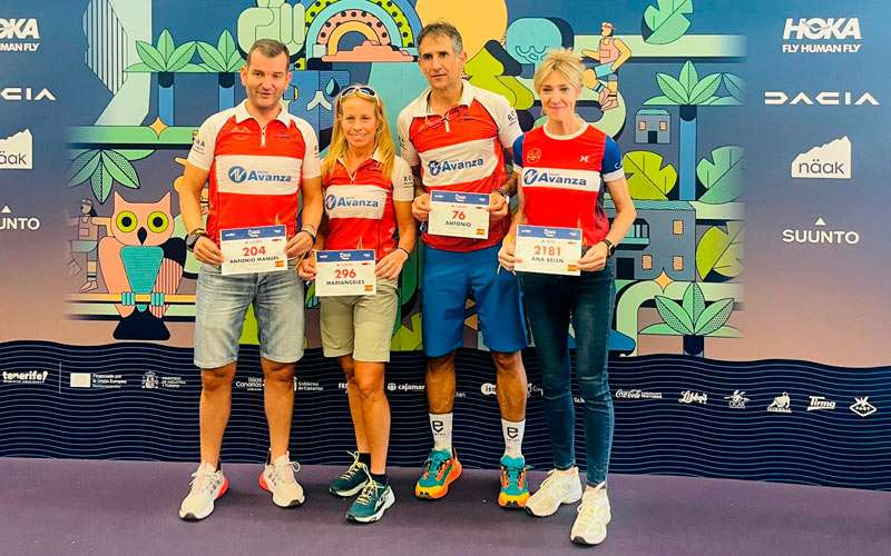 Triple pódium para el Club Trailrunners Avanza Jaén en la Tenerife Blue Trail by UTMB