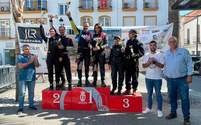 Protagonismo jiennense en el II Tramo Cronometrado de Tierra de Álora