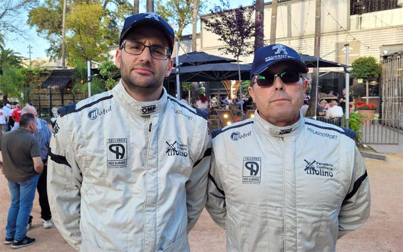 Iván Urea, campeón de Andalucía Clase XXII de copilotos y subcampeón entre los F2000