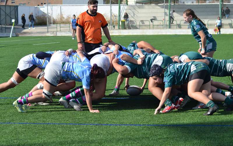 Suma y sigue de Jaén Rugby Femenino para mantenerse líder invicto