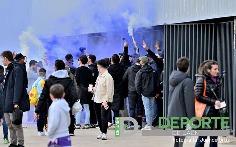 La afición en La Victoria (Real Jaén CF – Atlético Mancha Real)