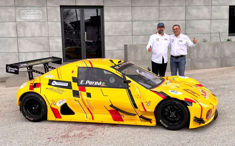 Esteban Perea presenta su nuevo Silver Car S3