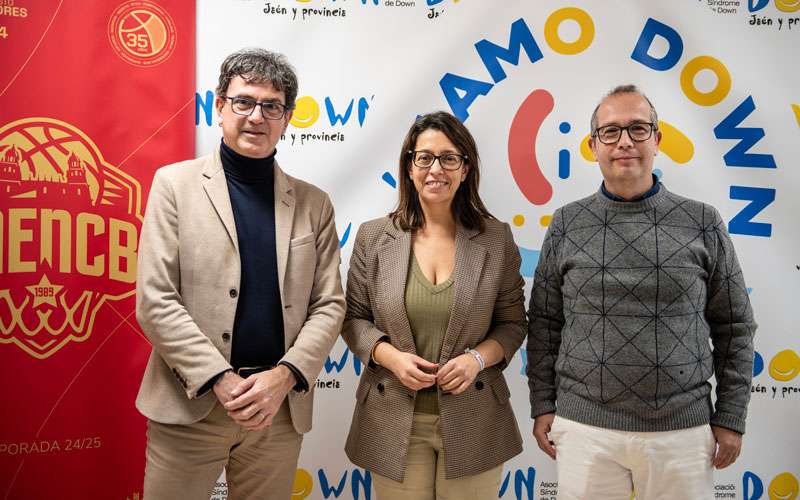 Acuerdo entre el Jaén Club Baloncesto y la Asociación Síndrome de Down para promover el deporte inclusivo