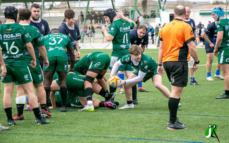 Jaén Rugby toma ventaja en la ida de las semifinales por el título