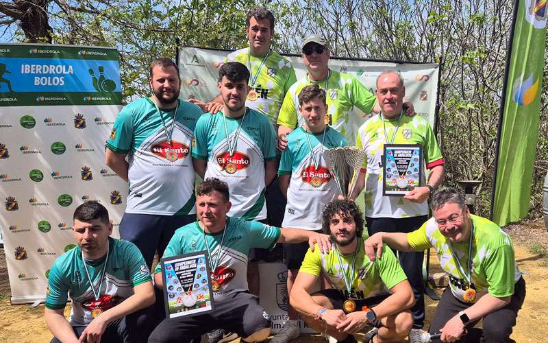 Jaén se impuso a Córdoba en la final del Andaluz de bolos de selecciones masculinas