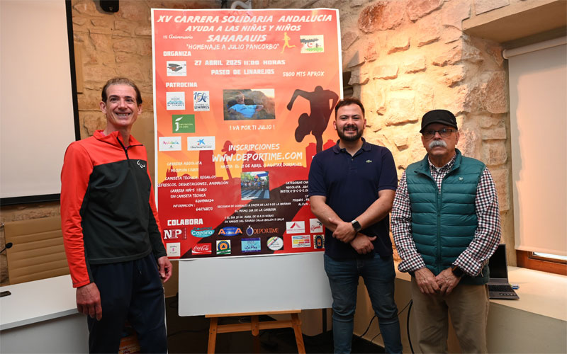 Linares acogerá el próximo 27 de abril la XV Carrera Solidaria Andalucía en Ayuda a los Niños Saharauis