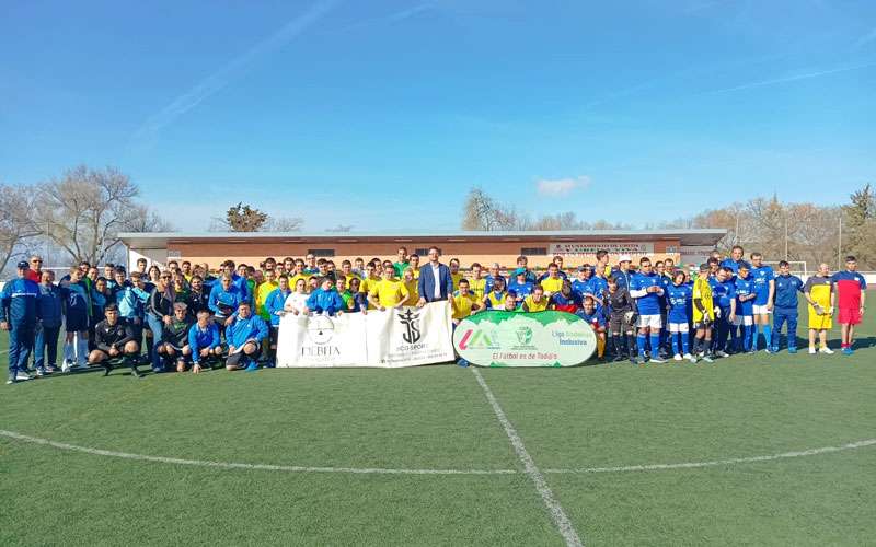 Úbeda acogió la quinta jornada de la Liga Inclusiva de fútbol