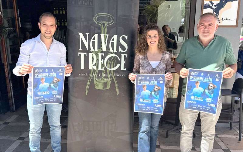 El Circuito Andaluz de Menores de pádel se celebrará en Jaén del 9 al 11 de mayo