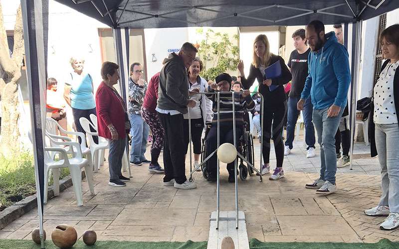 Inaugurada una bolera adaptada en Villacarrillo