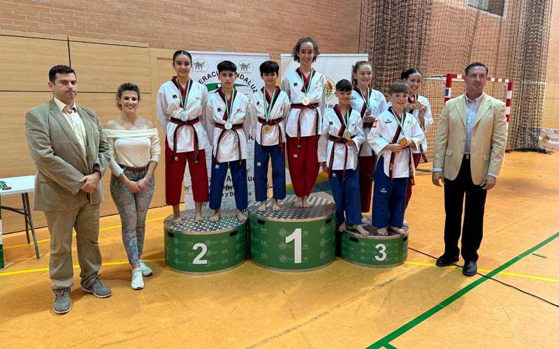 Jaén corona a los campeones andaluces de Poomsae
