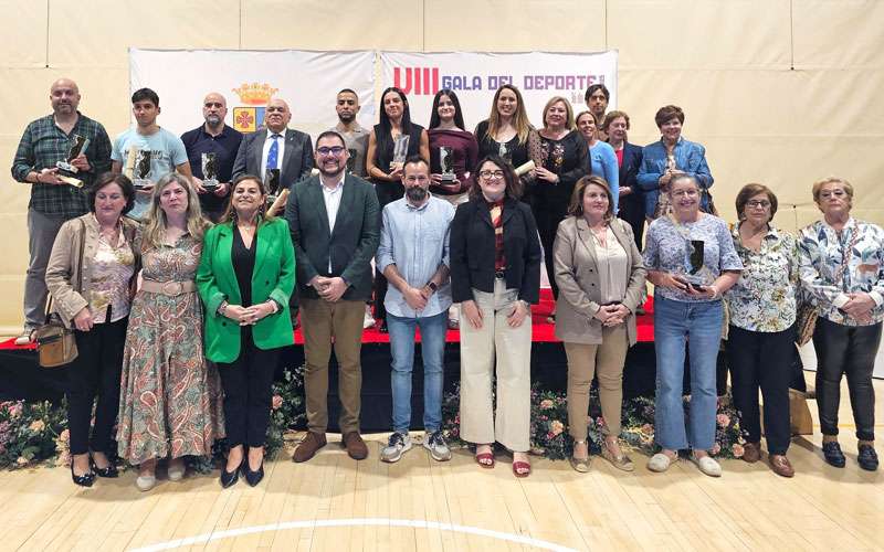 Martos reconoció a sus deportistas en su octava Gala del Deporte