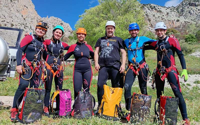El GEV se alza con el campeonato de Andalucía de descenso de cañones