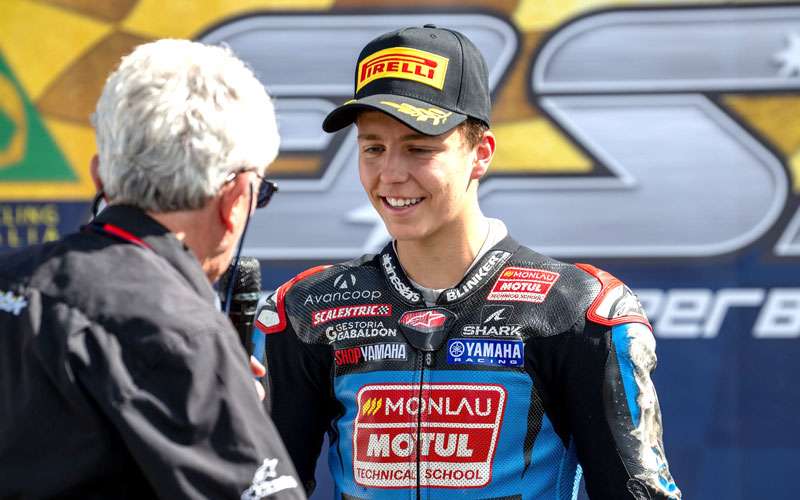 Jesús Torres suma un nuevo podio en el ASBK Australiano